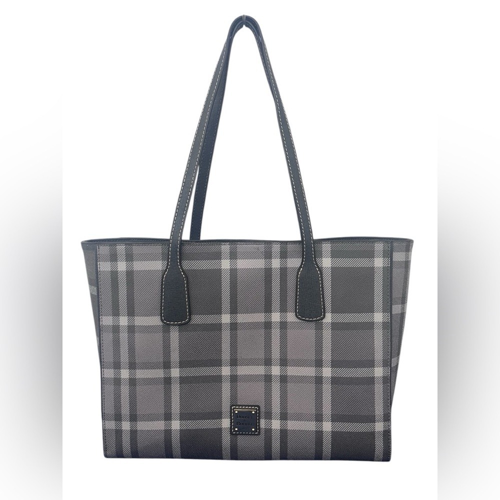 Dooney & Bourke Graham Plaid Ashton Tote.